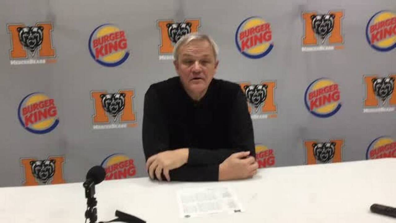 Mercer earns first conference win