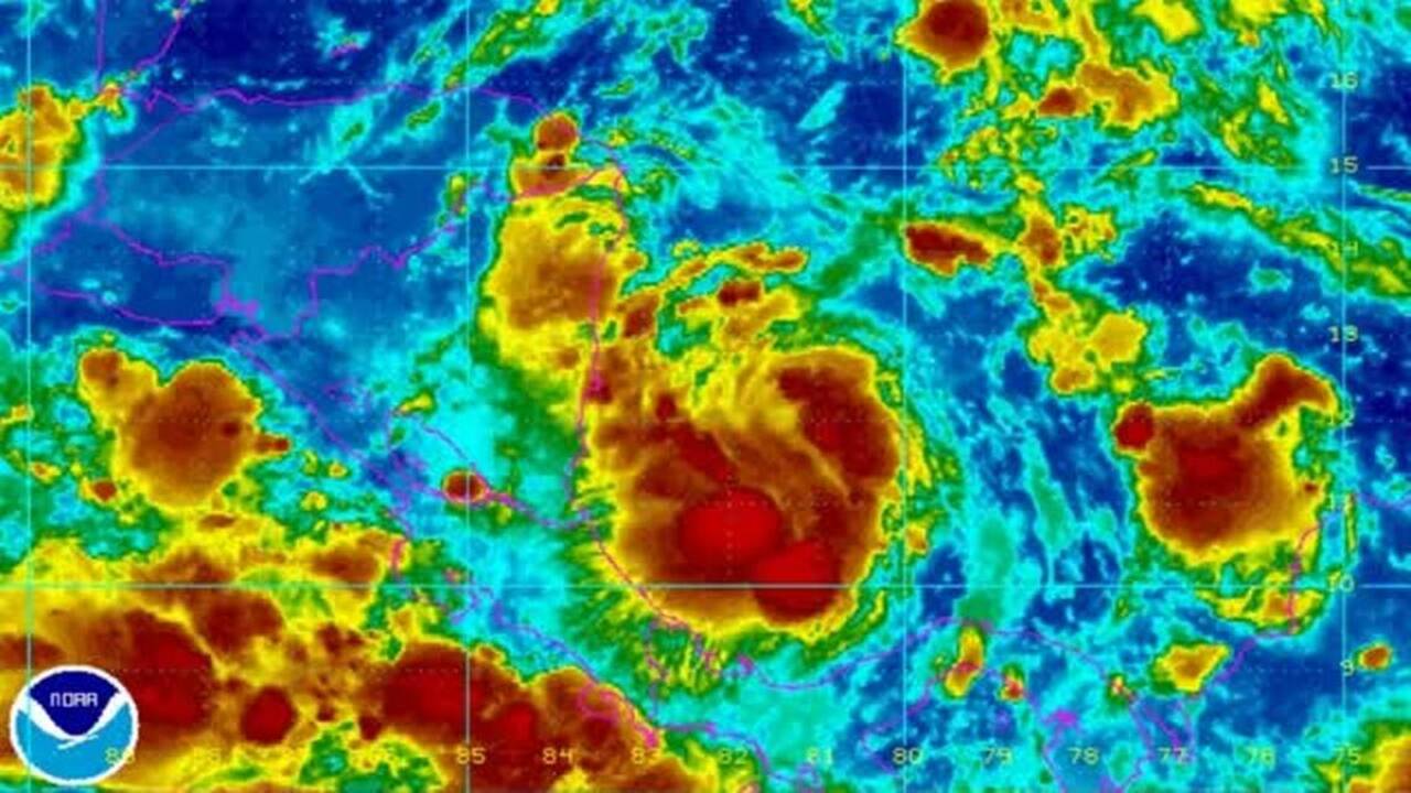 Tropical depression expected to become Tropical Storm Nate 