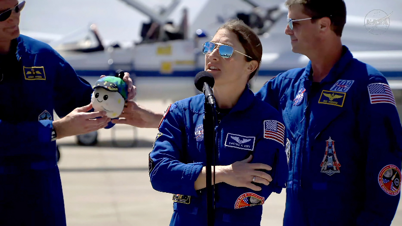 Hear from NC astronaut Christina Koch before the Artemis II launch to the moon