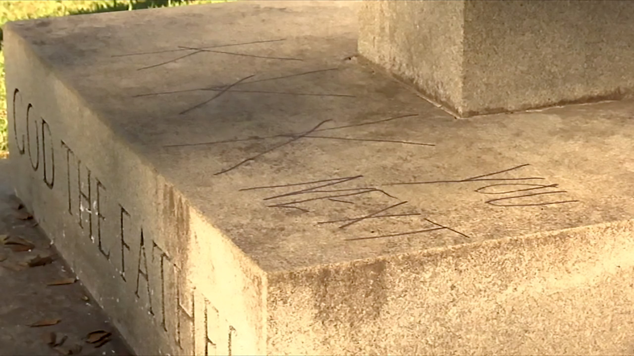 Threat invoking KKK is scrawled on cross at historic black church in North Carolina