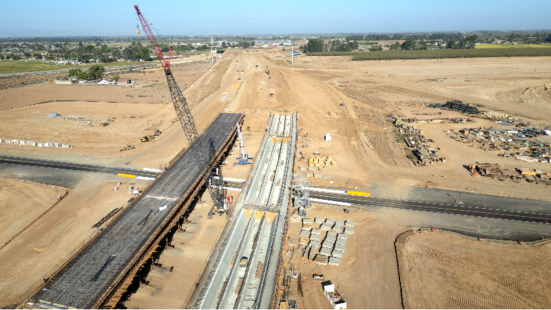 See current progess on North County expressway in Modesto