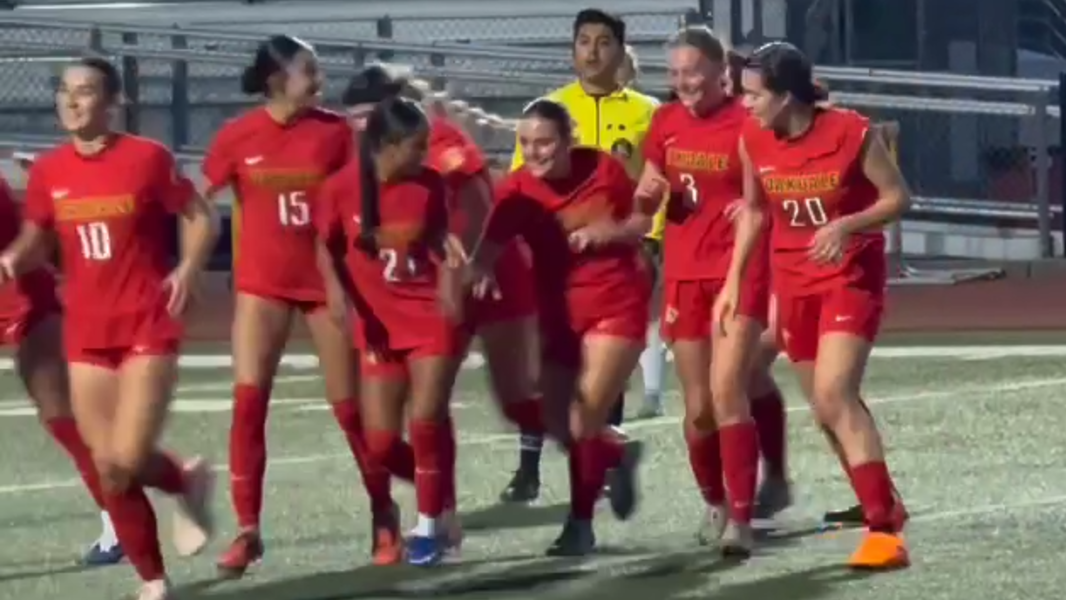 Watch Oakdale girls soccer's game winning goal
