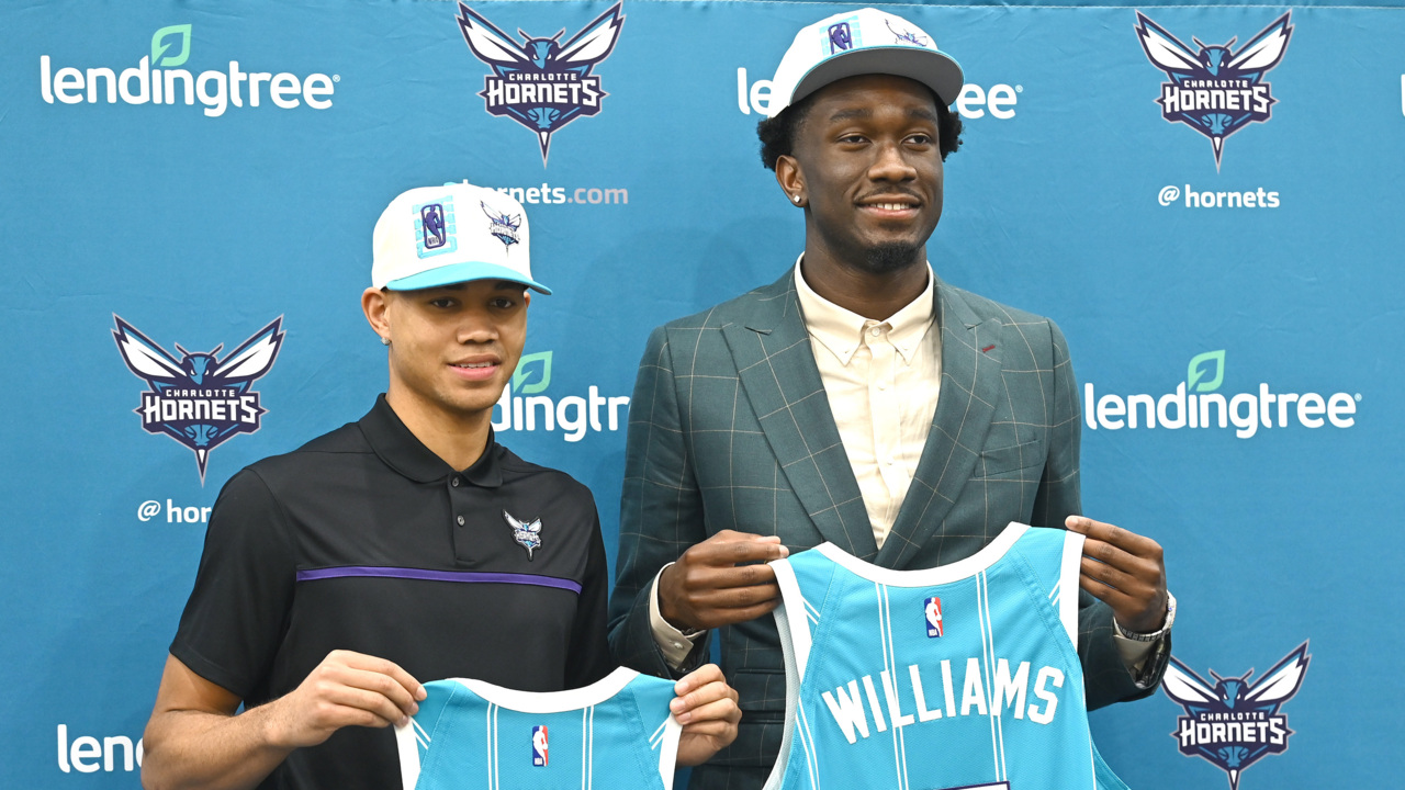Hornets introduce their 2022 draft picks