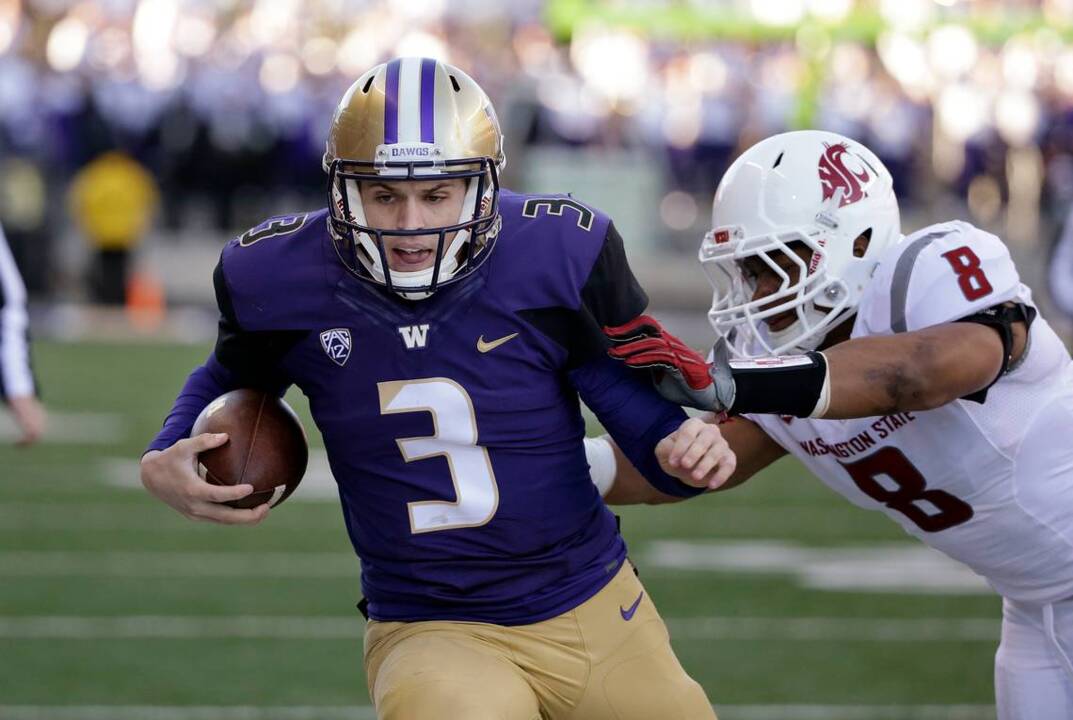 VIDEO: Jake Browning discusses Apple Cup win