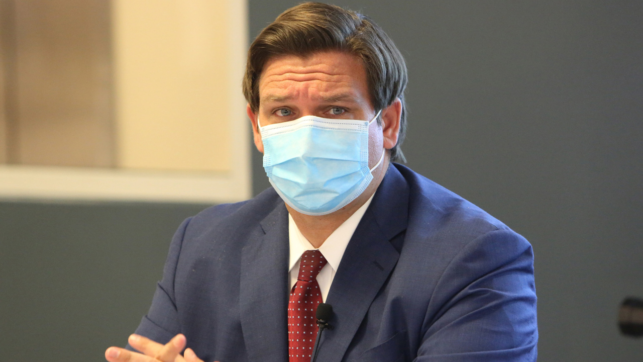 DeSantis defends reopening, says new surge is because of Florida’s ‘flatter curve’