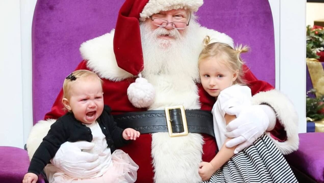 It’s not easy being Santa