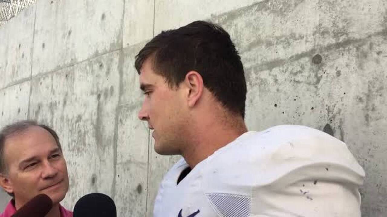 LB Connor O'Brien is seeing more playing time recently