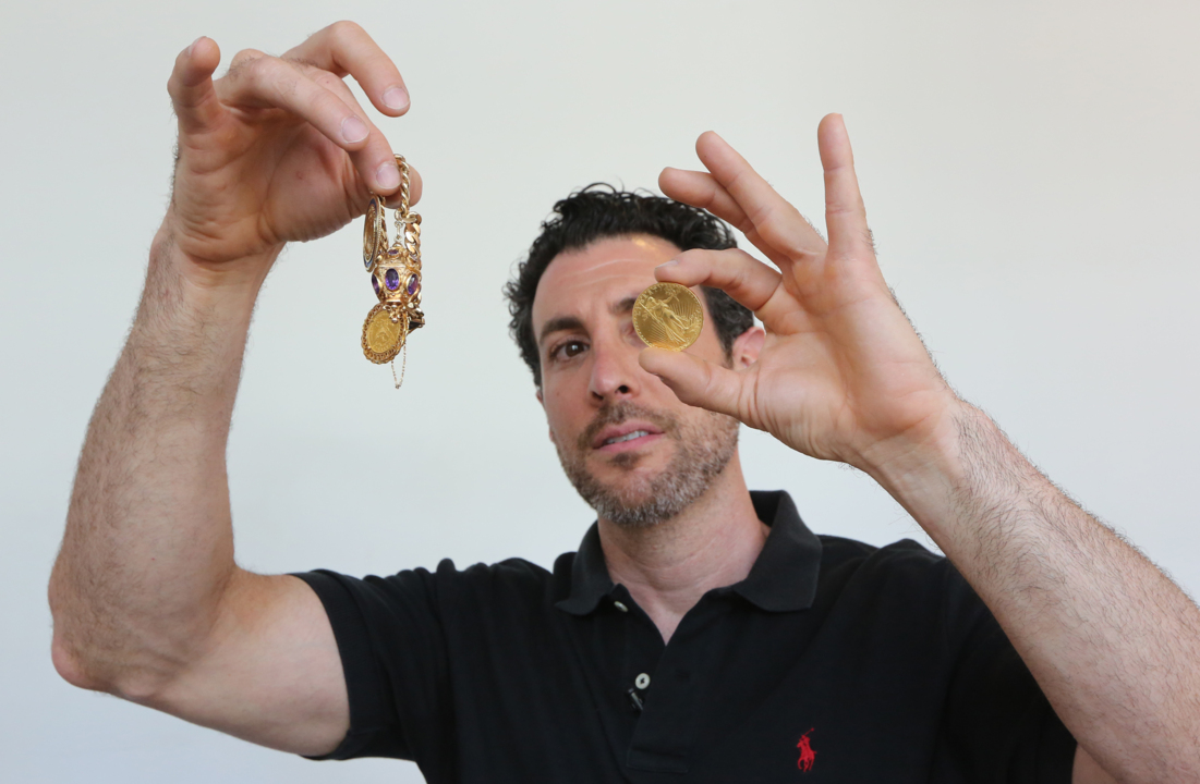 He found gold hidden in a cabinet. He’s looking for the owner’s long-lost family