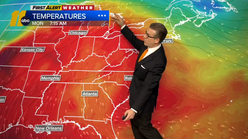 Forecast: 90s return to the Triangle this weekend