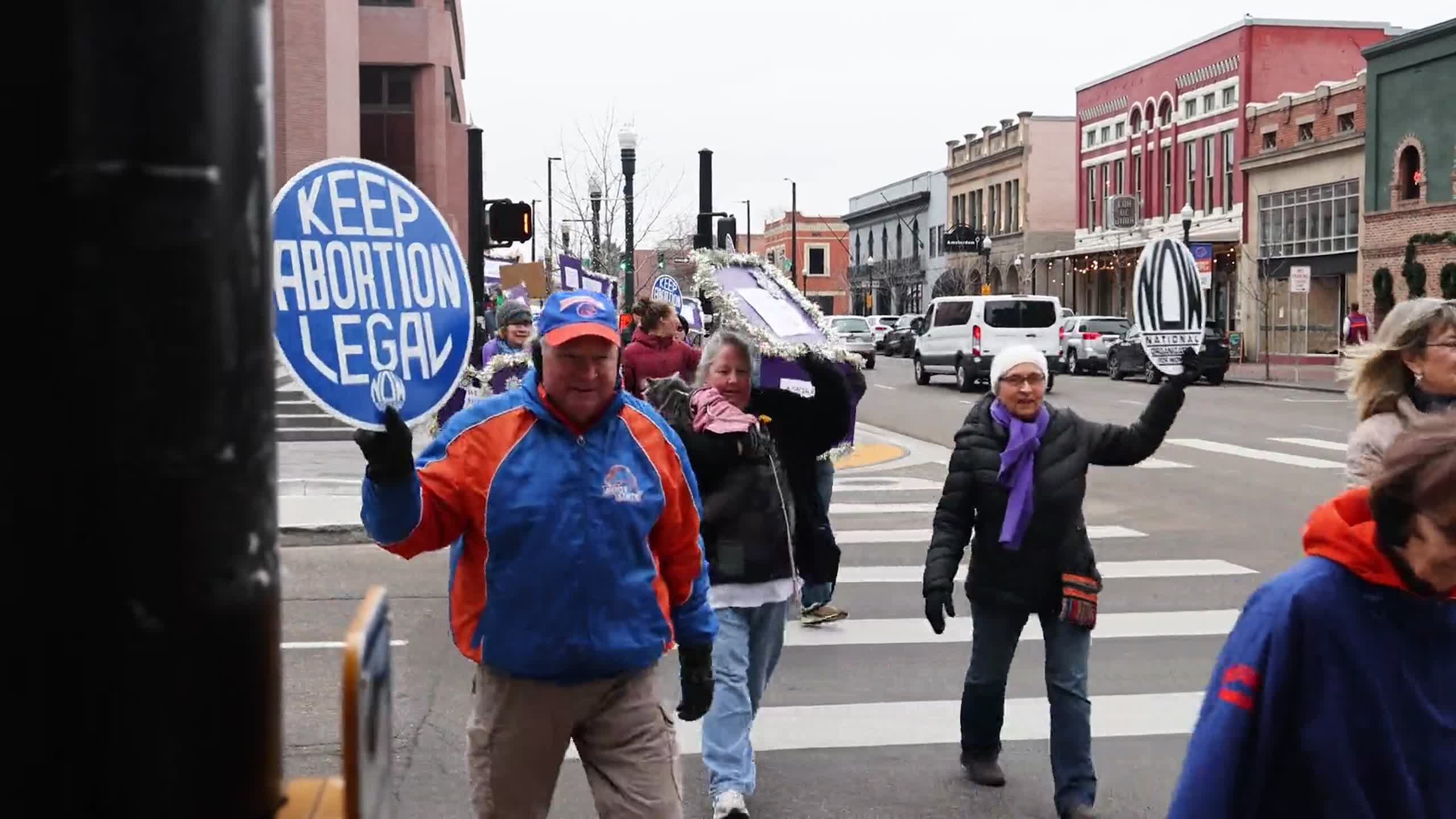 Idahoans march for maternal health rights