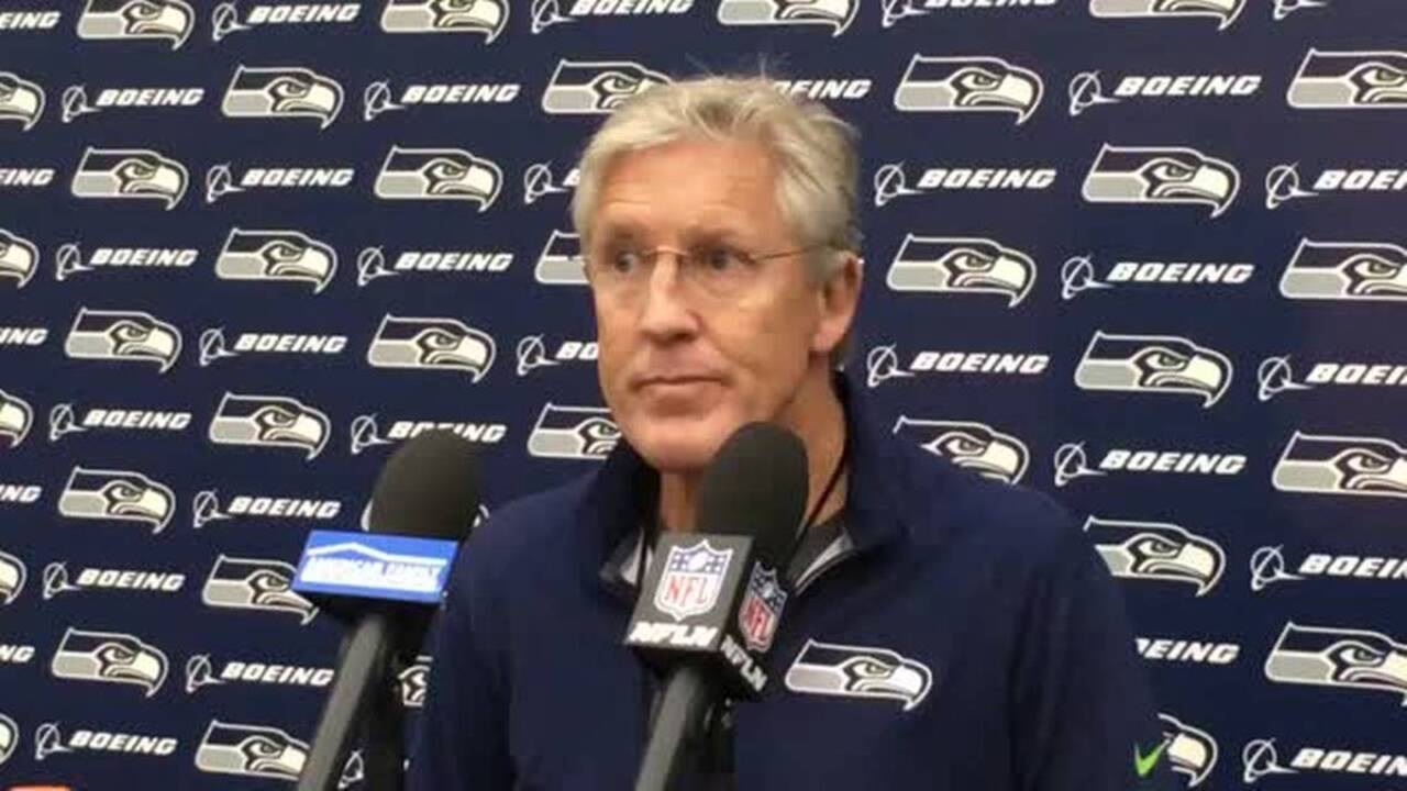 Pete Carroll on Seahawks' readiness for Sunday night at New England