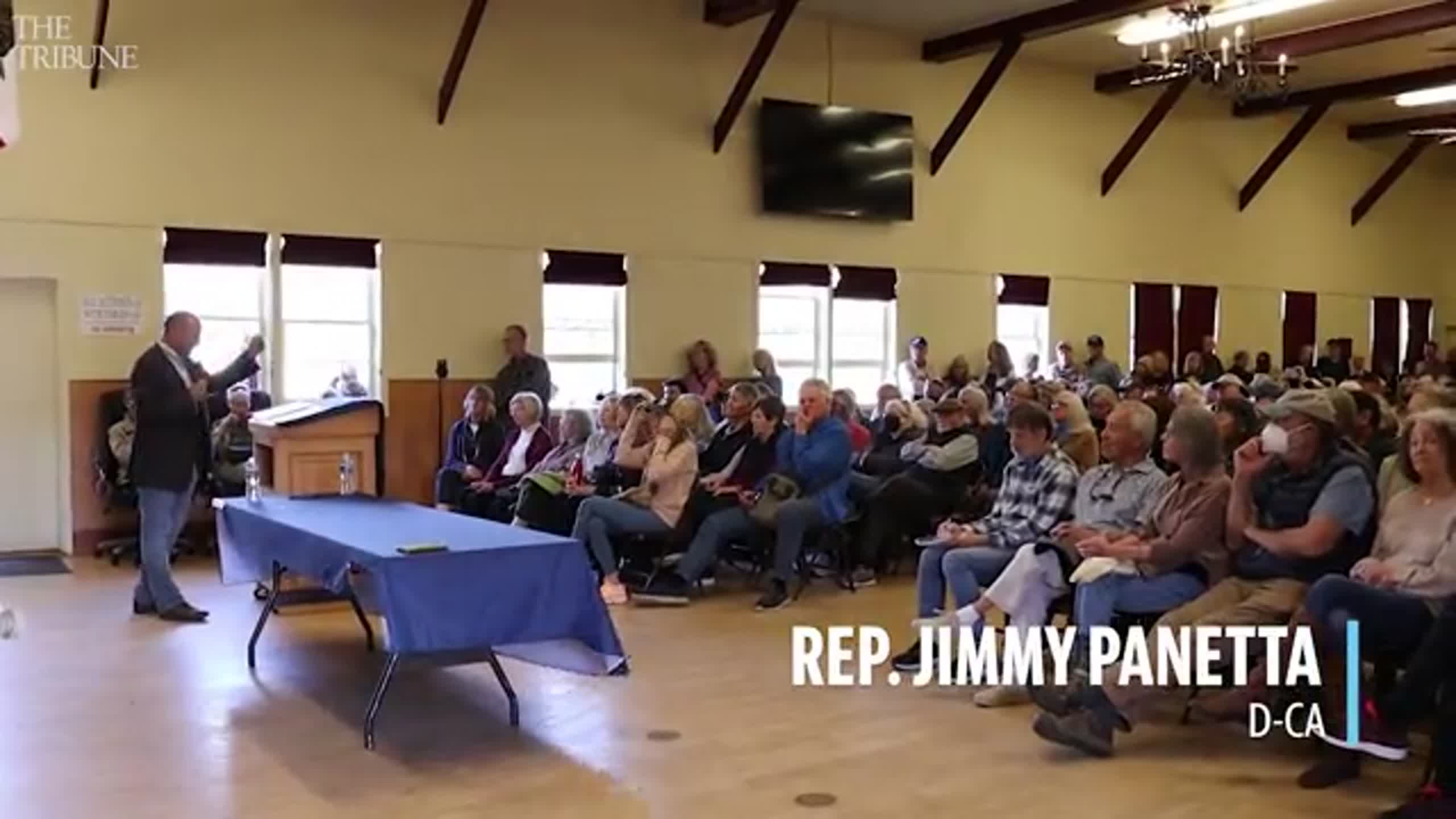 Listen to Rep. Jimmy Panetta’s town hall speech in SLO County