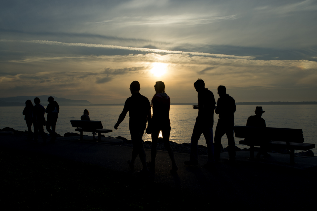 Yes, there are beaches at Boulevard Park. And beautiful sunsets.