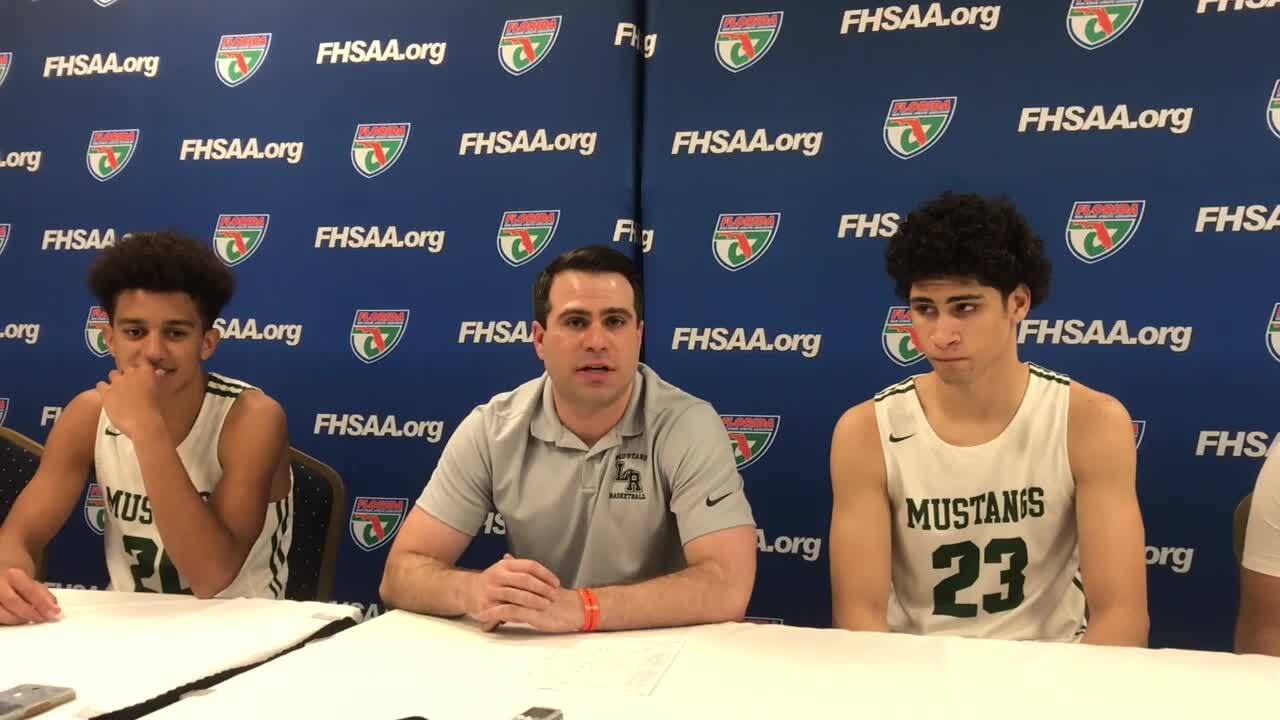 Lakewood Ranch High boys basketball team one win from history after dominating performance
