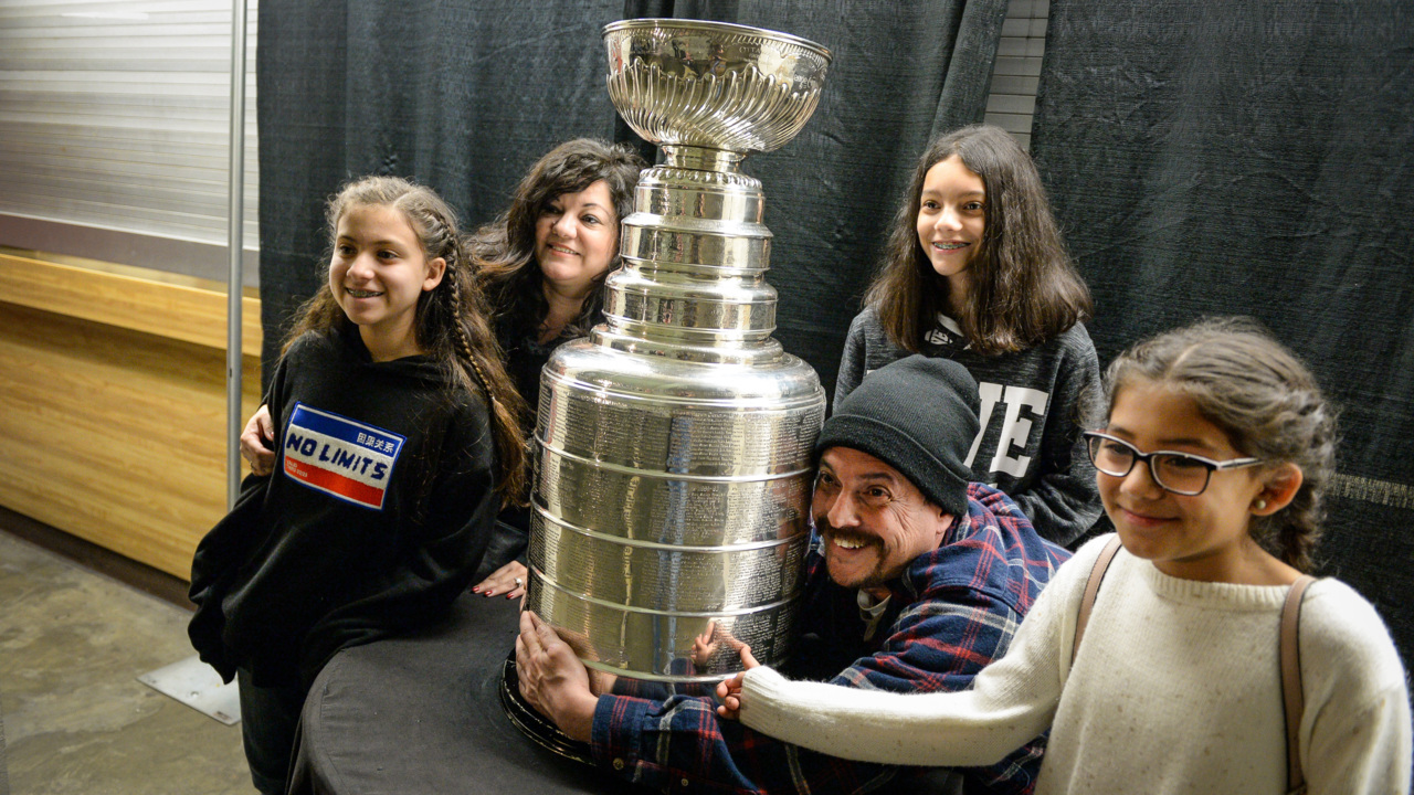 Fresnans get a ‘once in a lifetime’ chance to be photographed with the famous Stanley Cup trophy