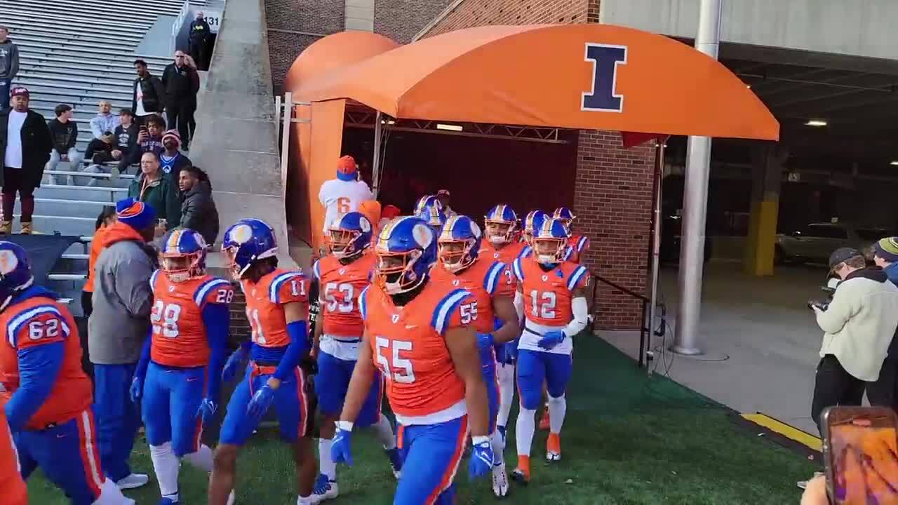 NOV. 26, 2022: IHSA Class 6A state championship — East St. Louis rolls to 57-7 victory