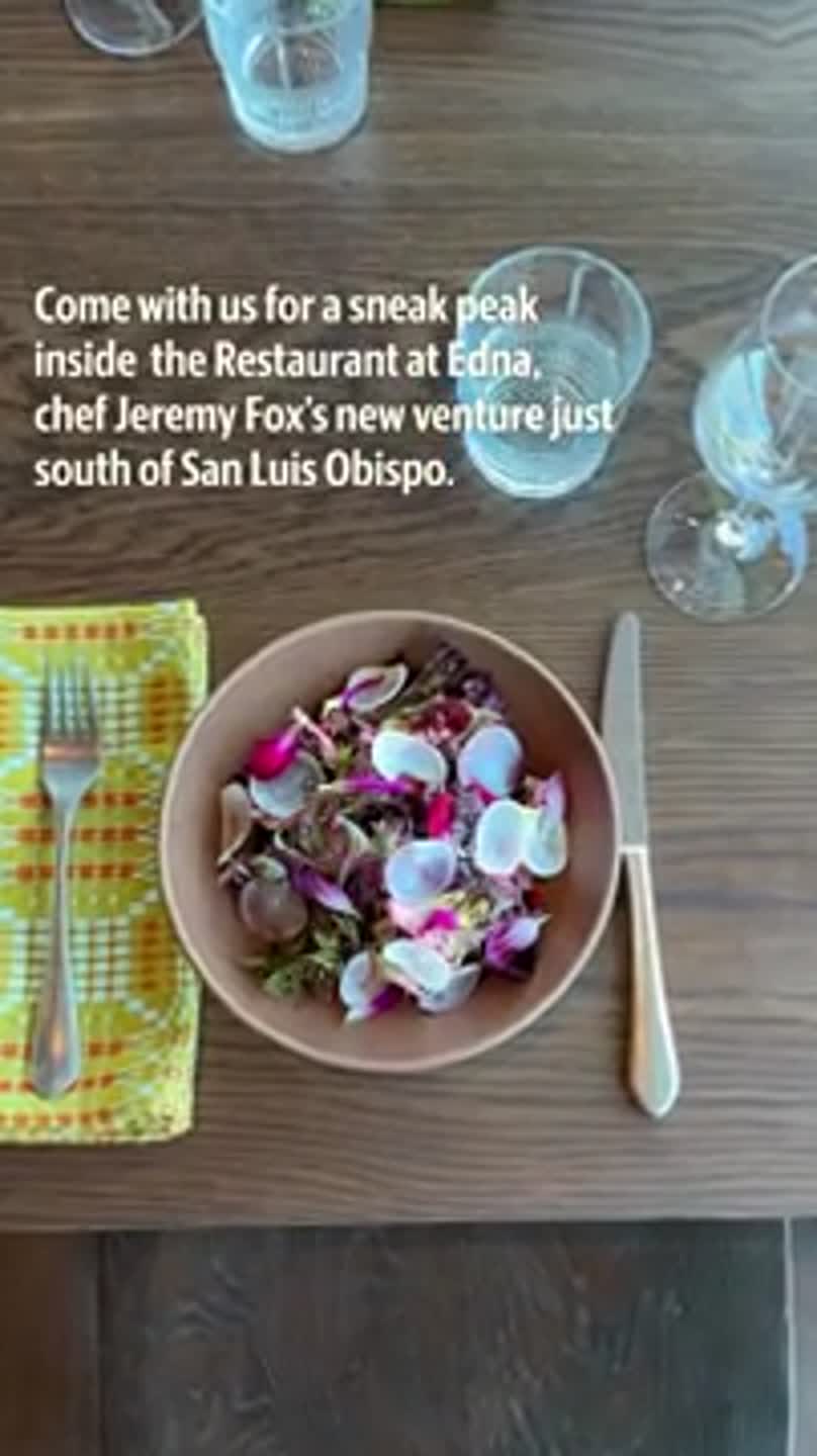 A sneak peek inside the Restaurant at Edna, SLO's newest fine dining spot