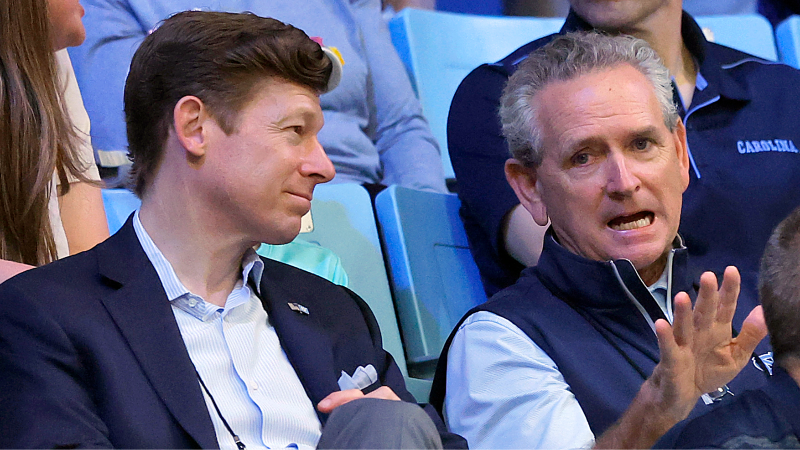 UNC'S Lee Roberts deflects questions about basketball coaching search