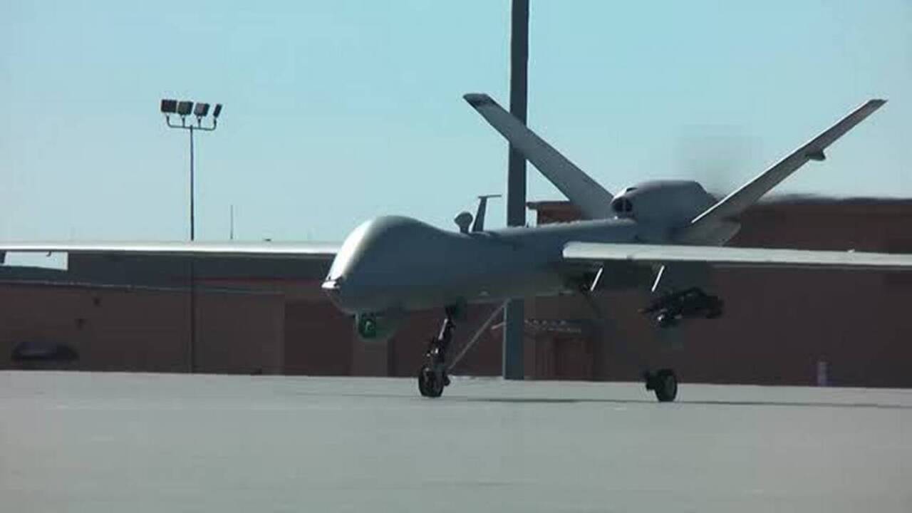 Remotely piloted attack aircraft