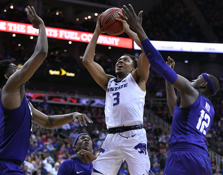 Kamau Stokes, Barry Brown on K-State’s Big 12 Tournament win over TCU