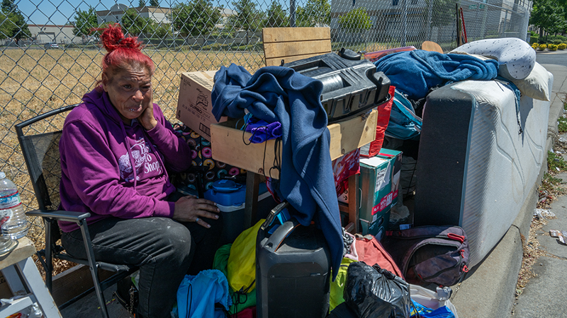 Video: Sacramento senior shares feelings on governor’s order to clear homeless camps
