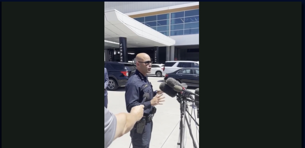 Watch: Dallas police chief gives update on shooting at Love Field Airport