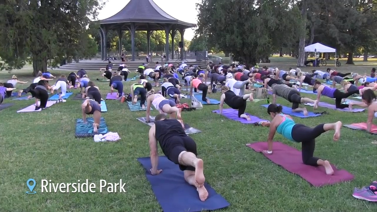 Local yoga studios use International Yoga Day to help sexual assault victims