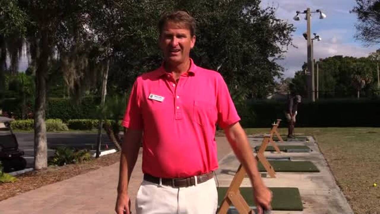 Golf tip: Hitting accurate iron shots