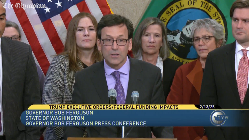 Gov. Bob Ferguson explains Keep WA Working Act amid federal hostility