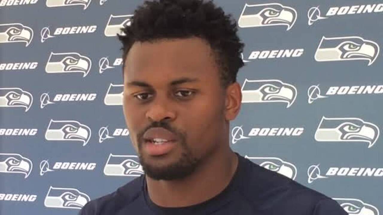C.J. Prosise on getting back to Seahawks practice after 2 weeks (hamstring)