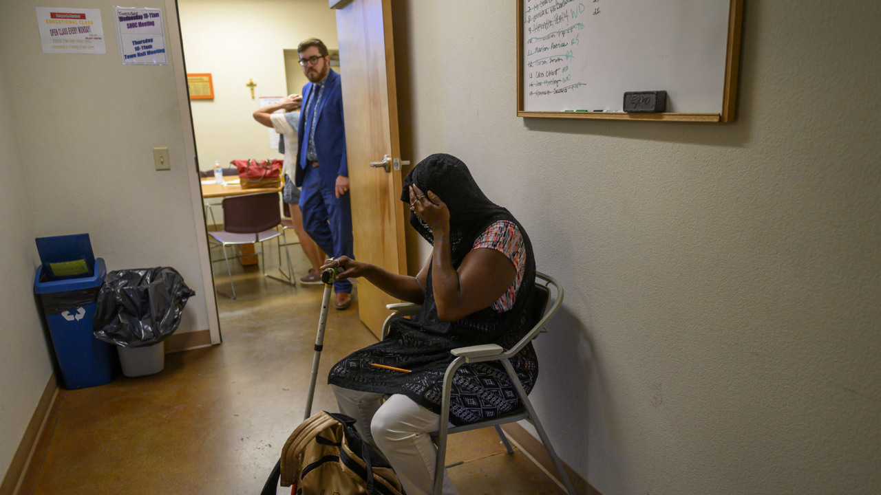 This homeless woman owes thousands in fines. Is this program the solution?