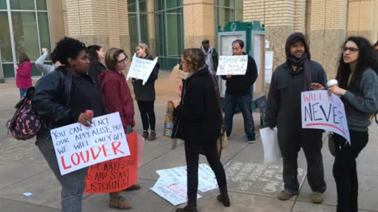 Latest homeless rights protest at Sacramento City Hall