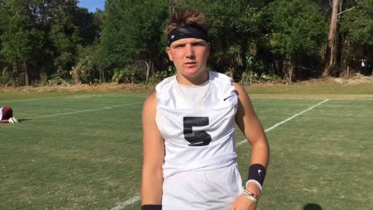 New Braden River High QB Bryan Gagg braces for position battle