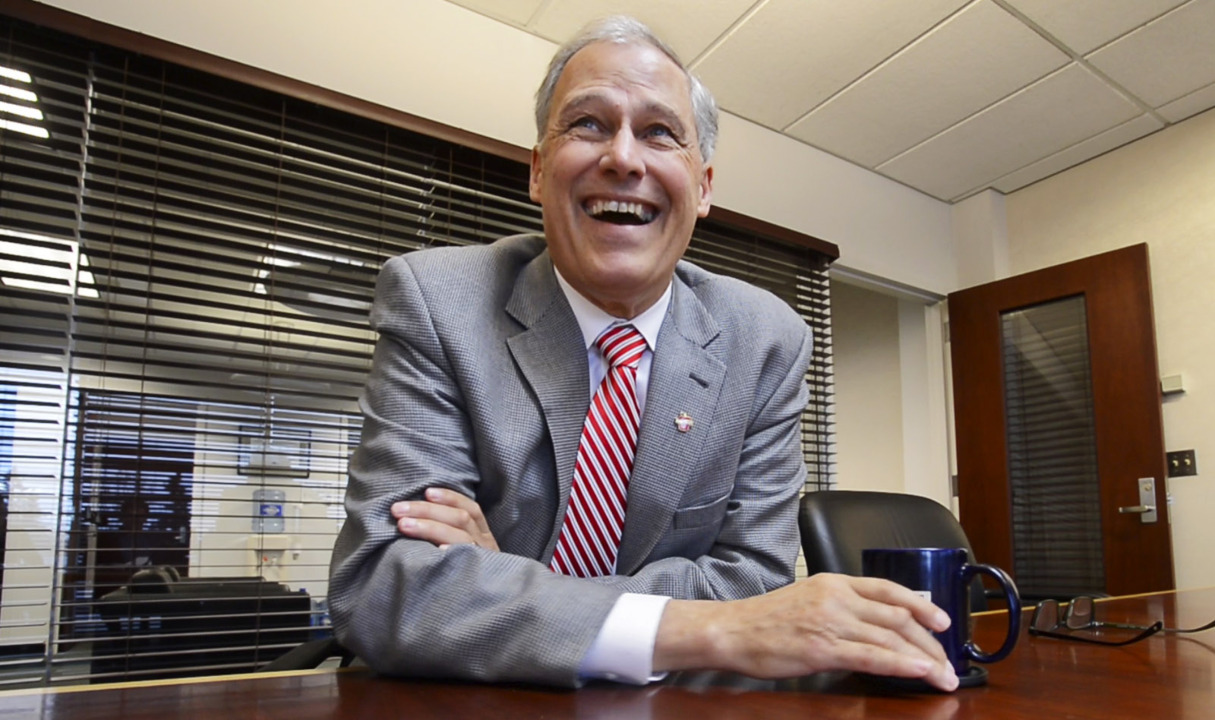 Gov. Inslee says he’s focused on the state as speculation swirls about presidential bid
