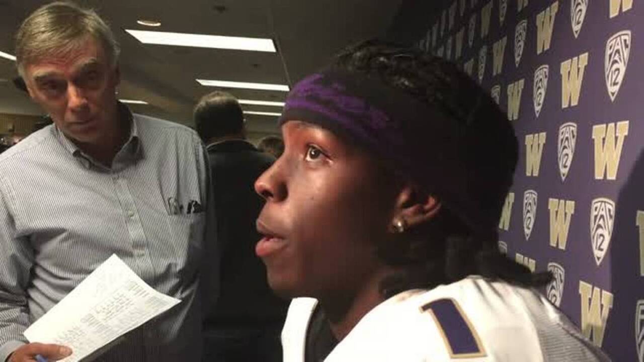 VIDEO: WR John Ross III discusses Huskies' spring preview