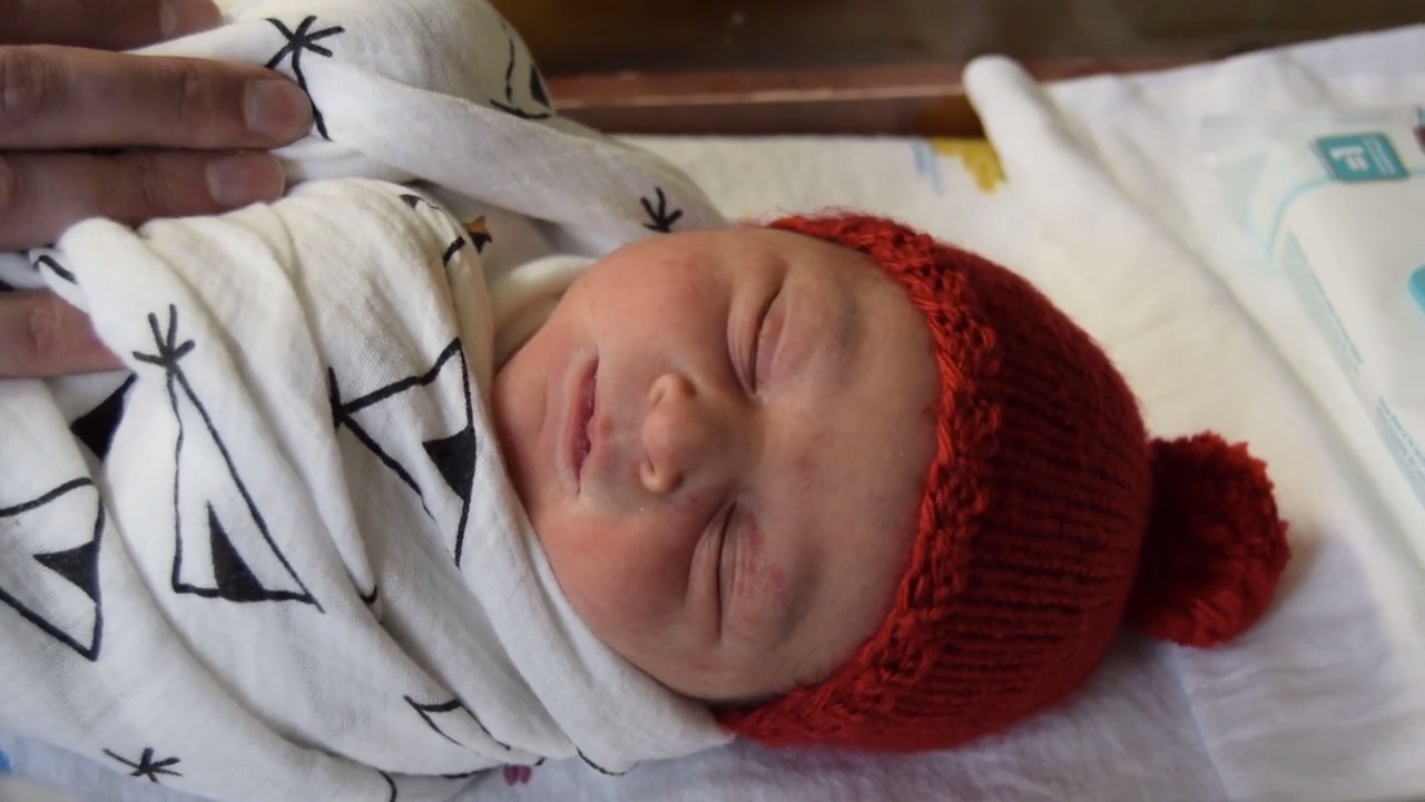 St. Luke’s partners with American Heart Association to raise awareness by giving babies born in February red beanies