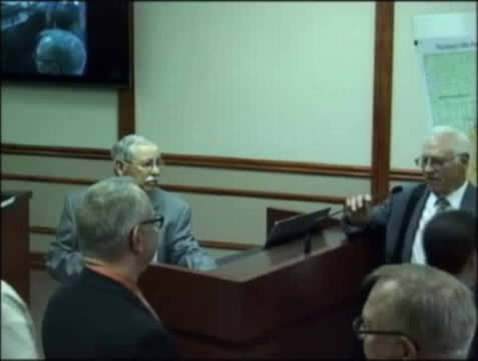 T board member accused of tossing report in blind man’s face