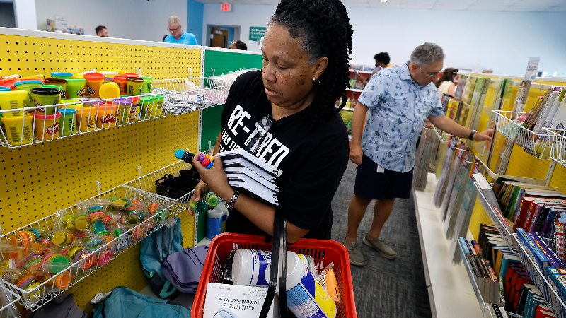 Tools4School store helps ease burden on Wake County teachers