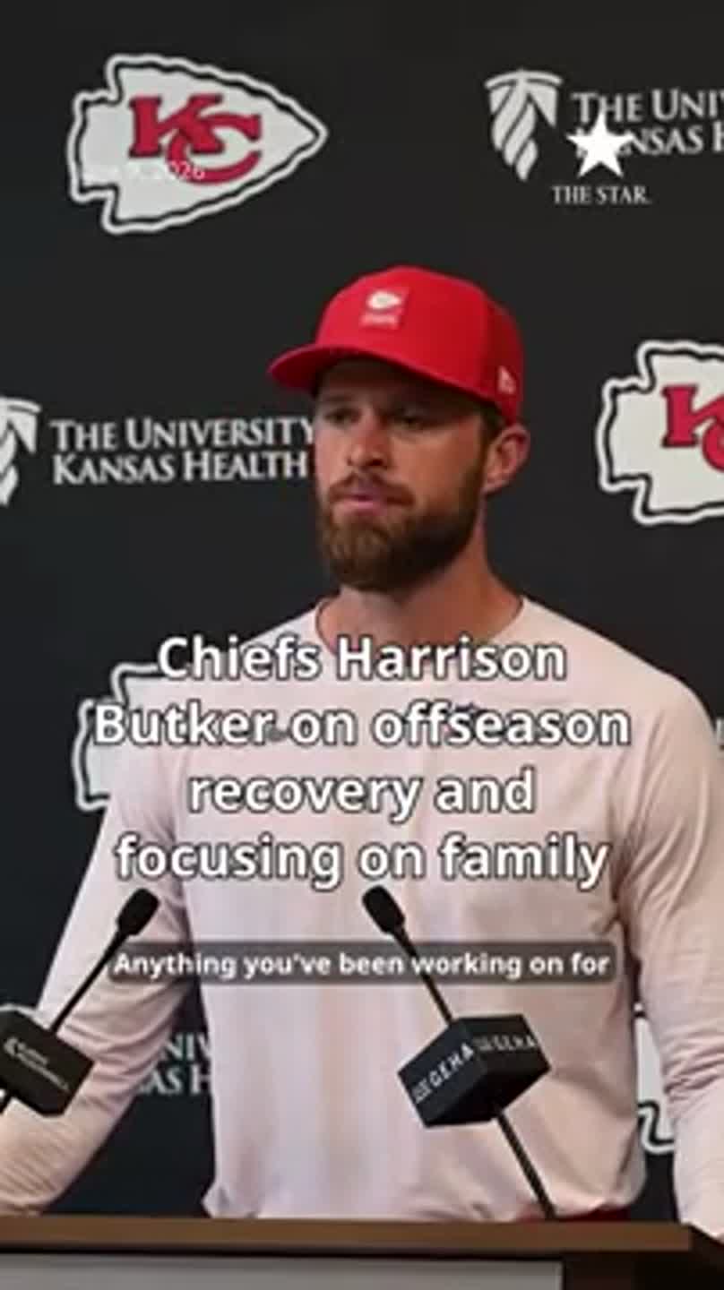 Chiefs Harrison Butker on offseason recovery and focusing on family