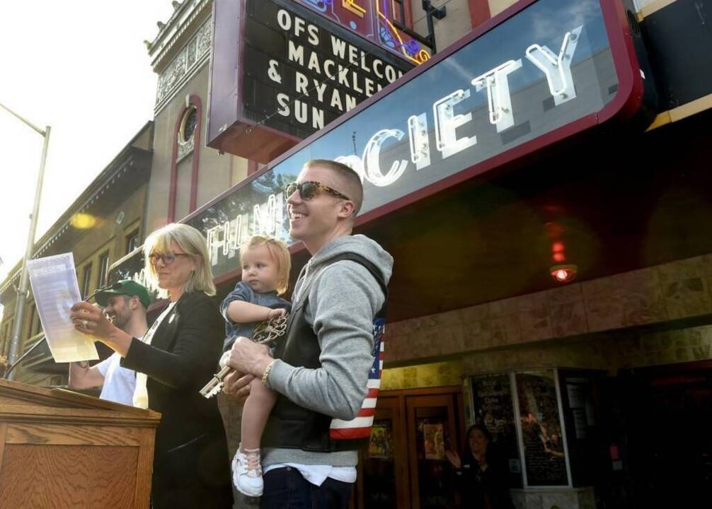 Macklemore and Ryan Lewis bring hip hop to O-Town