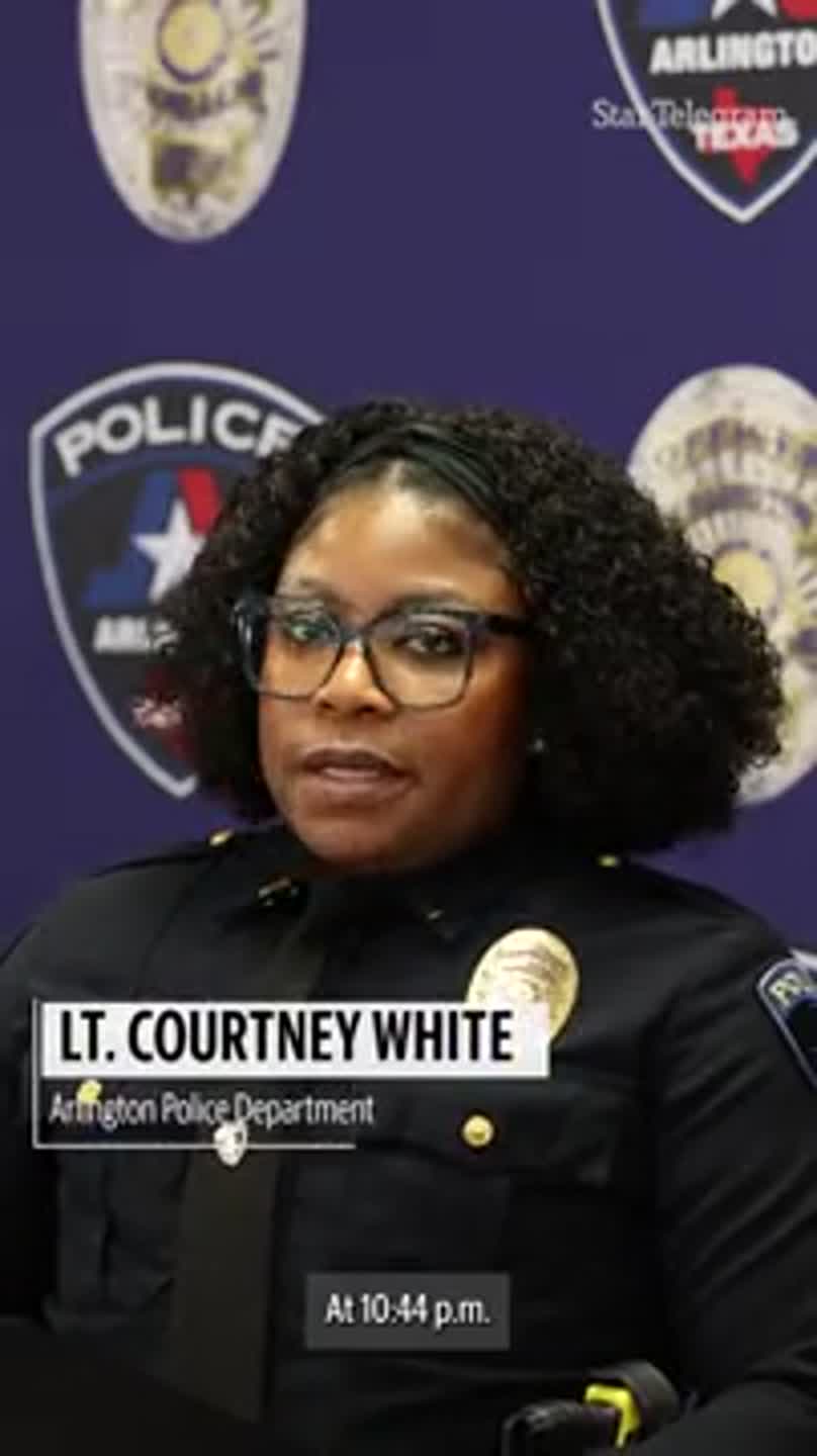 Arlington Police give update on Thursday night officer-involved shooting