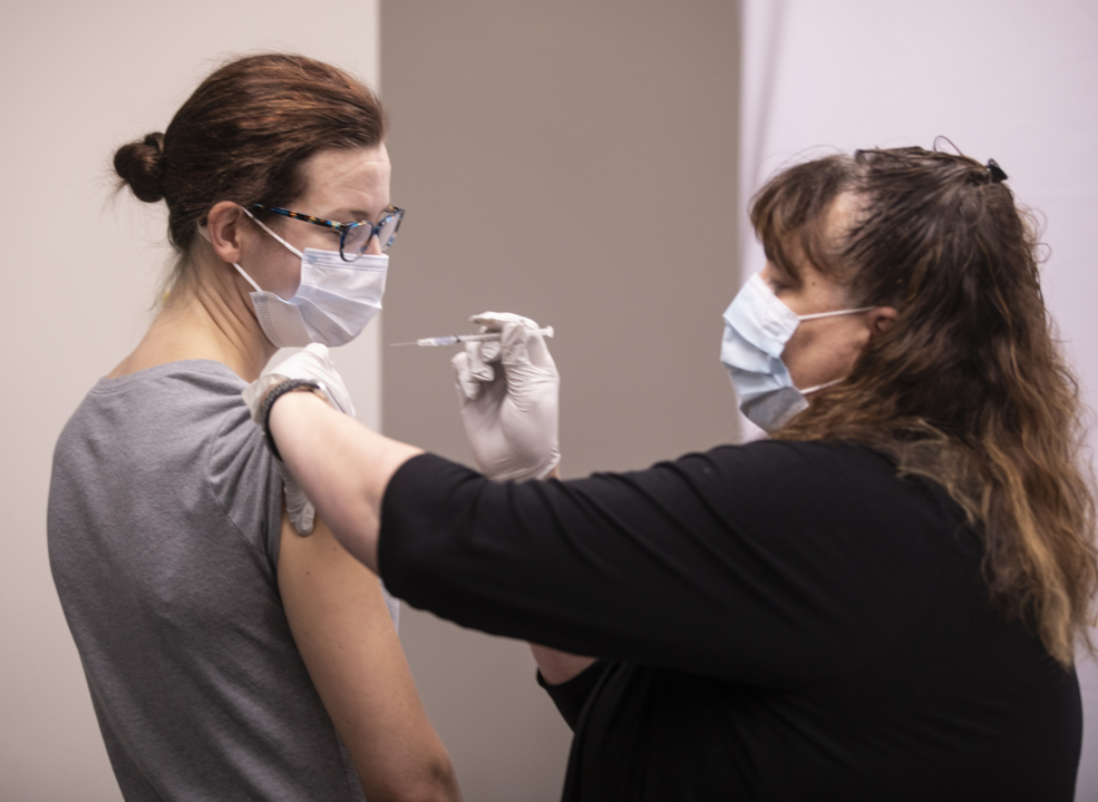 COVID-19 vaccinations begin in Wichita with Ascension Via Christi nurse, doctor