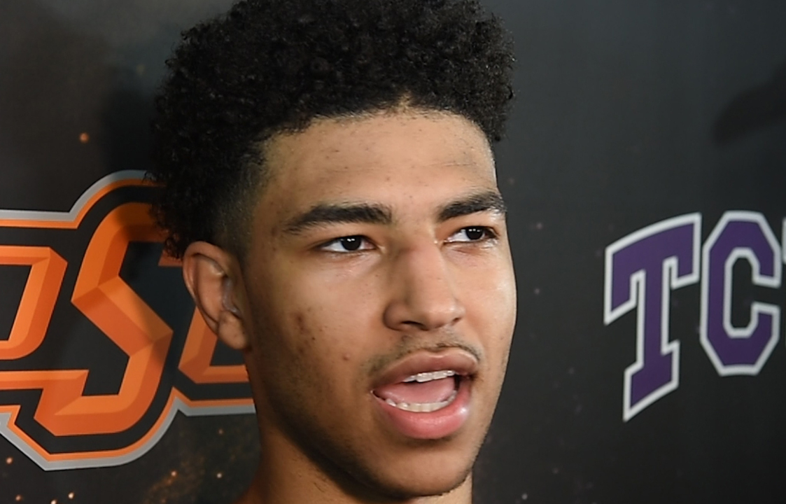 Quentin Grimes previews KU’s Big 12 Tournament game against Texas