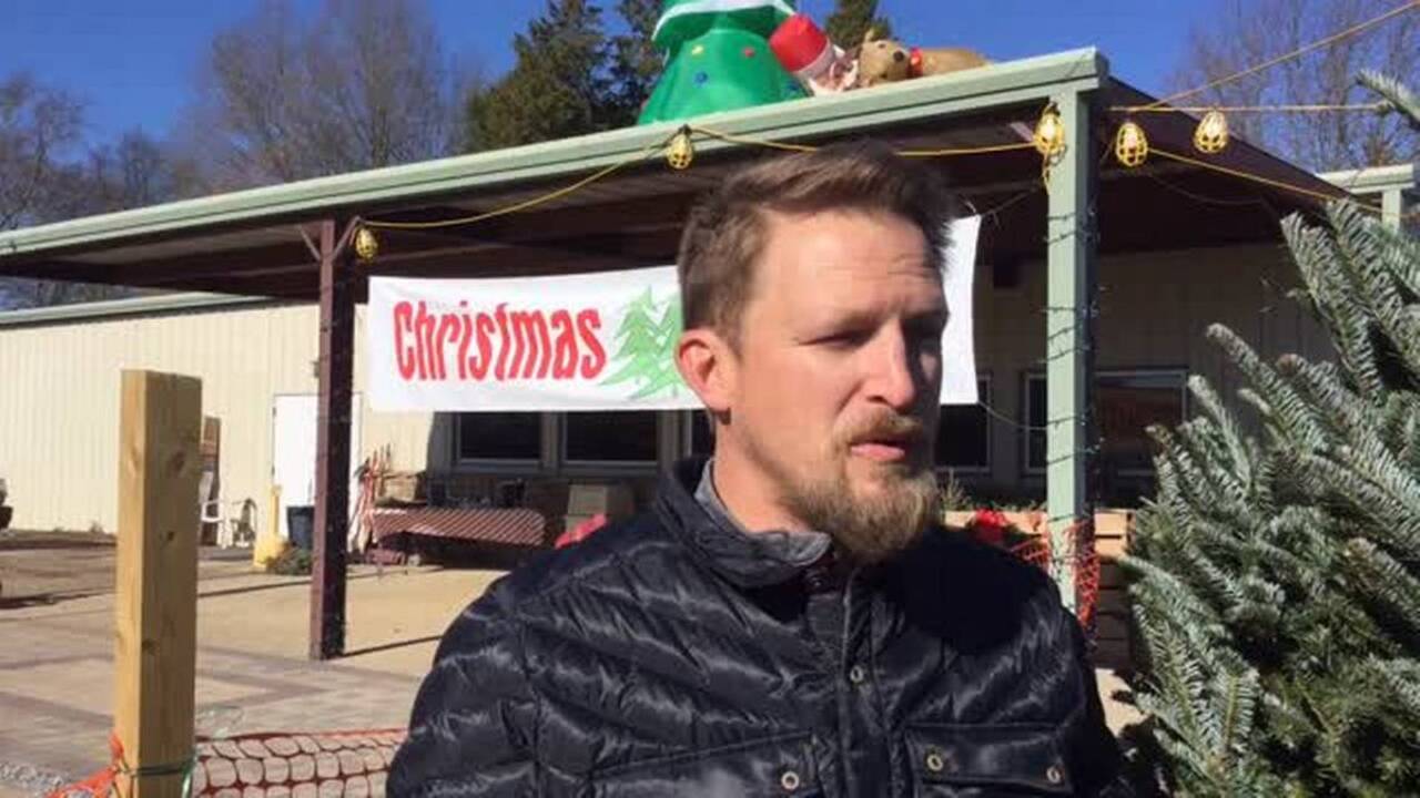 They sold Christmas trees in Rock Hill and found Christmas when they gave them away
