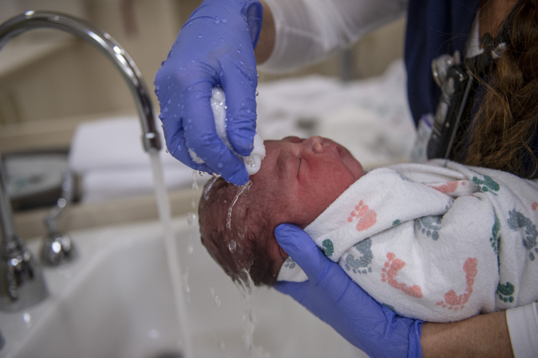 Take a peek at the first baby of 2019 born on the West Coast
