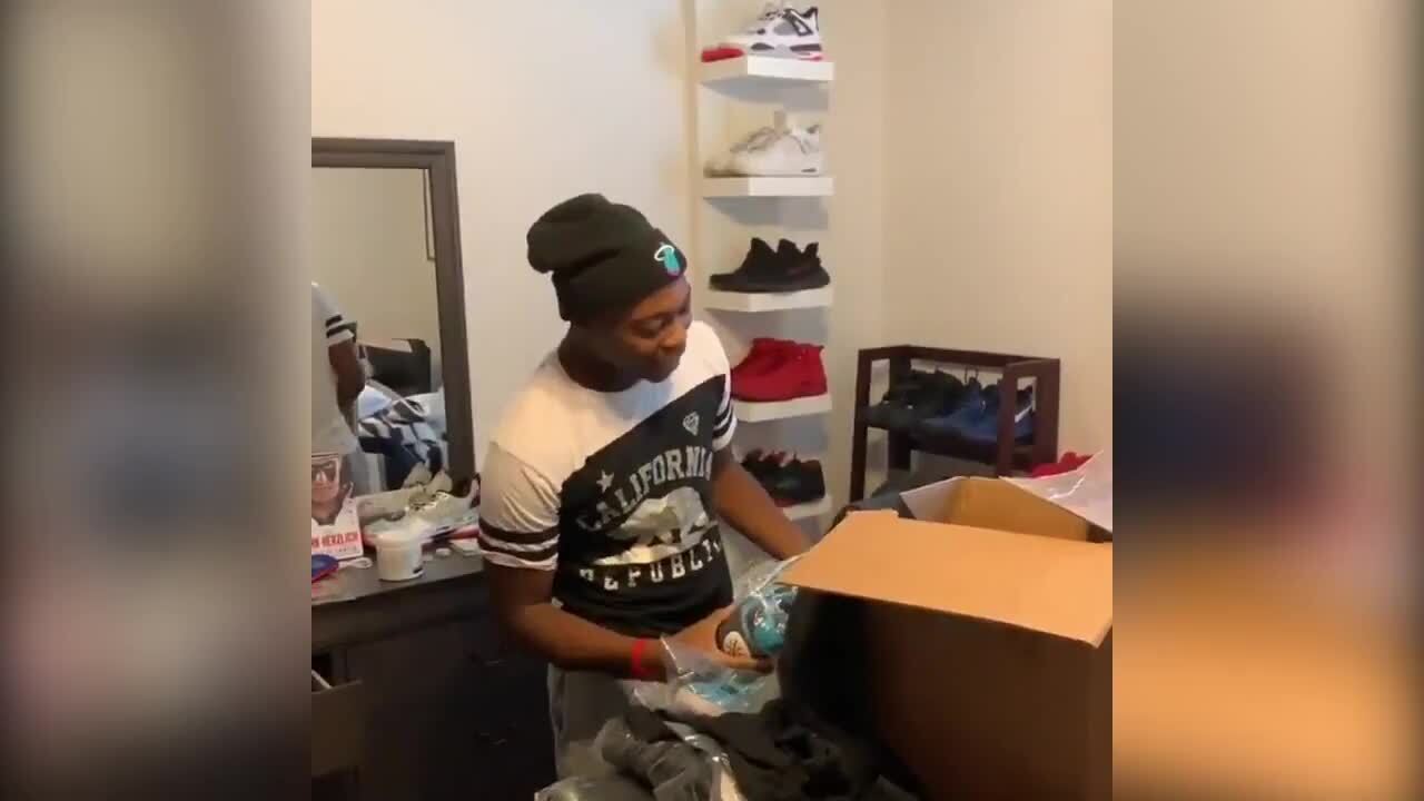 Dwyane Wade sends care package to high school student diagnosed with cancer