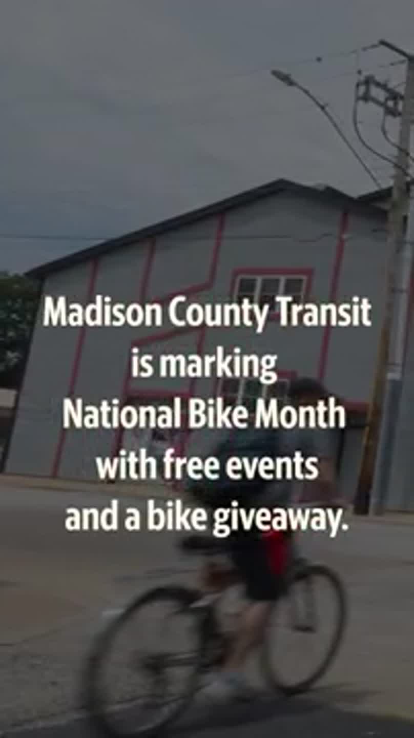 Madison County Transit to Give Free Bikes & Offer Events for National Bike Month