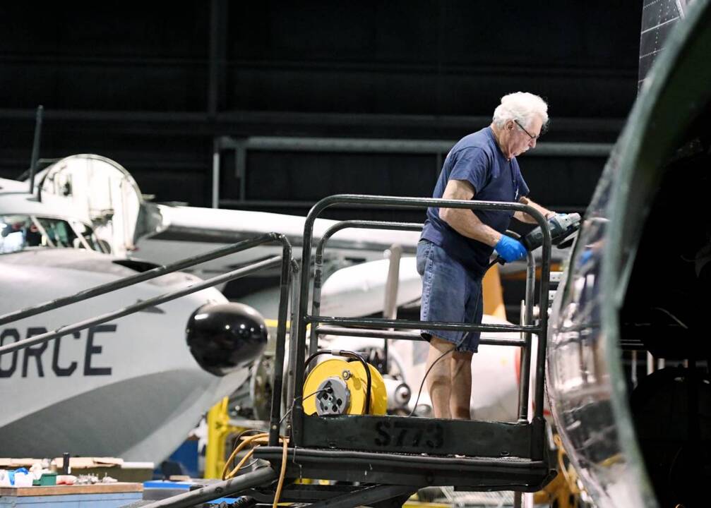 Bob Denison volunteers to make the old new again