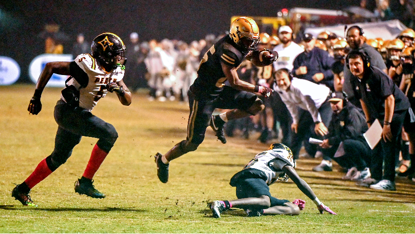 Mary Persons head coach speaks after Bulldogs’ defeat Peach County 13-7