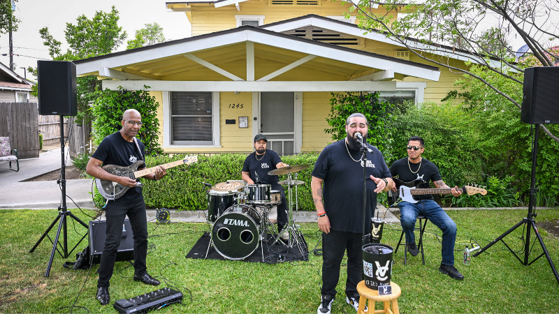 Front porch stages and backyard greenrooms — inside Fresno’s signature music event